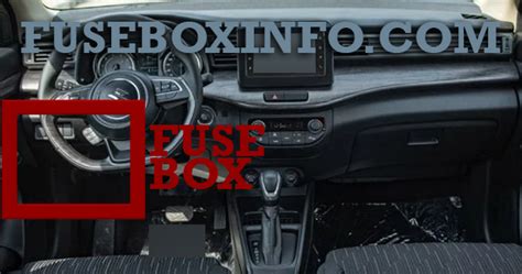 Suzuki Ertiga 2021 Fuse Box .